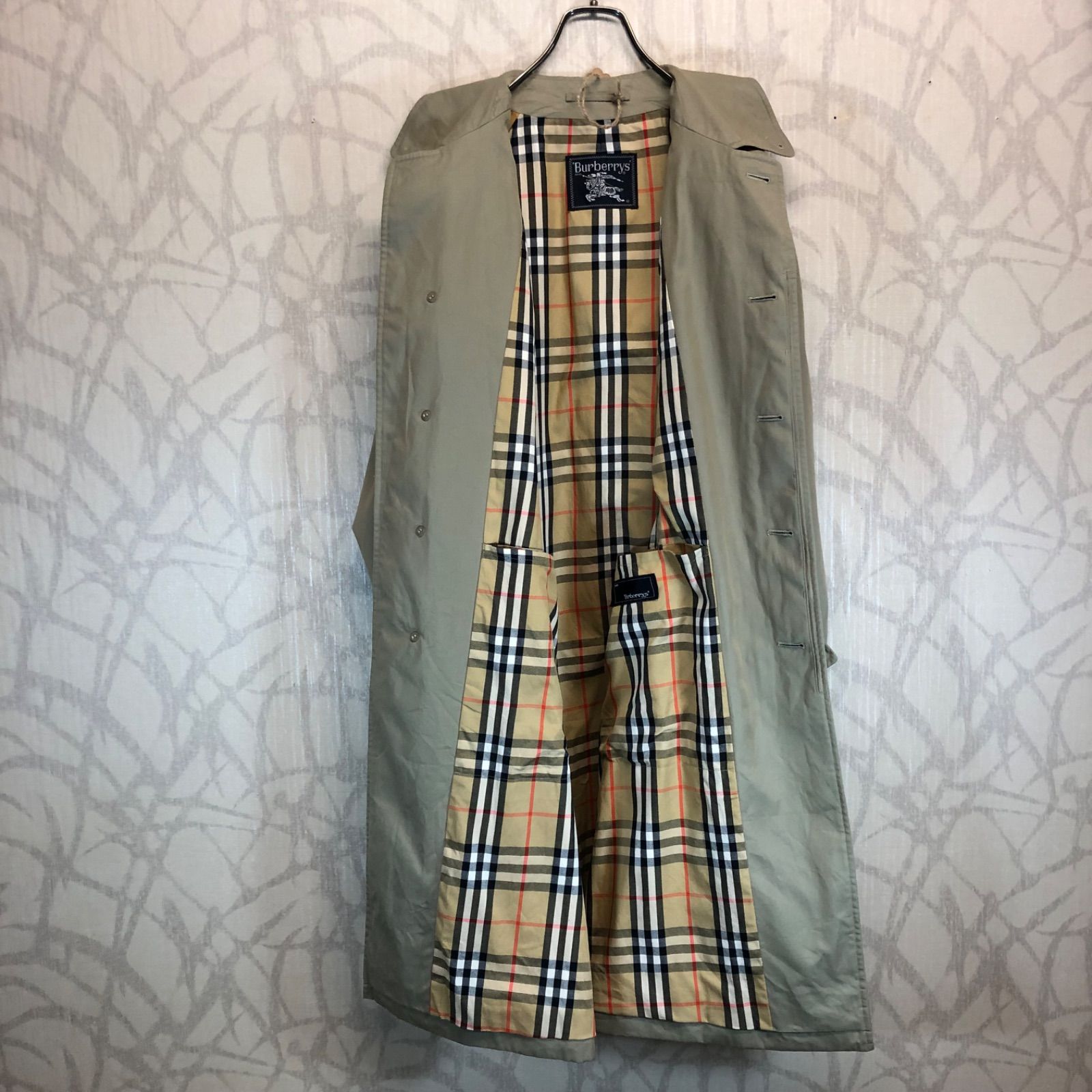 バーバリーズ BURBERRY トレンチコート 70s ノバチェック 01601