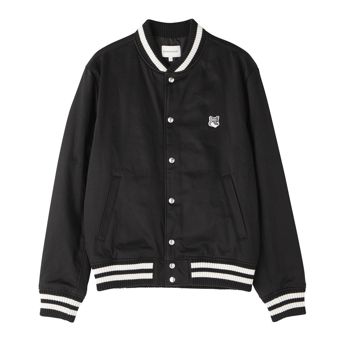 新品 メゾン キツネ MAISON KITSUNE ブルゾン コットンサテン テディー 