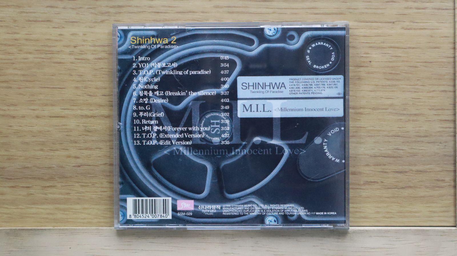 中古CD☆シンファ(神話)/Shinhwa□ 2 Twinkling Of Paradise (T.O.P