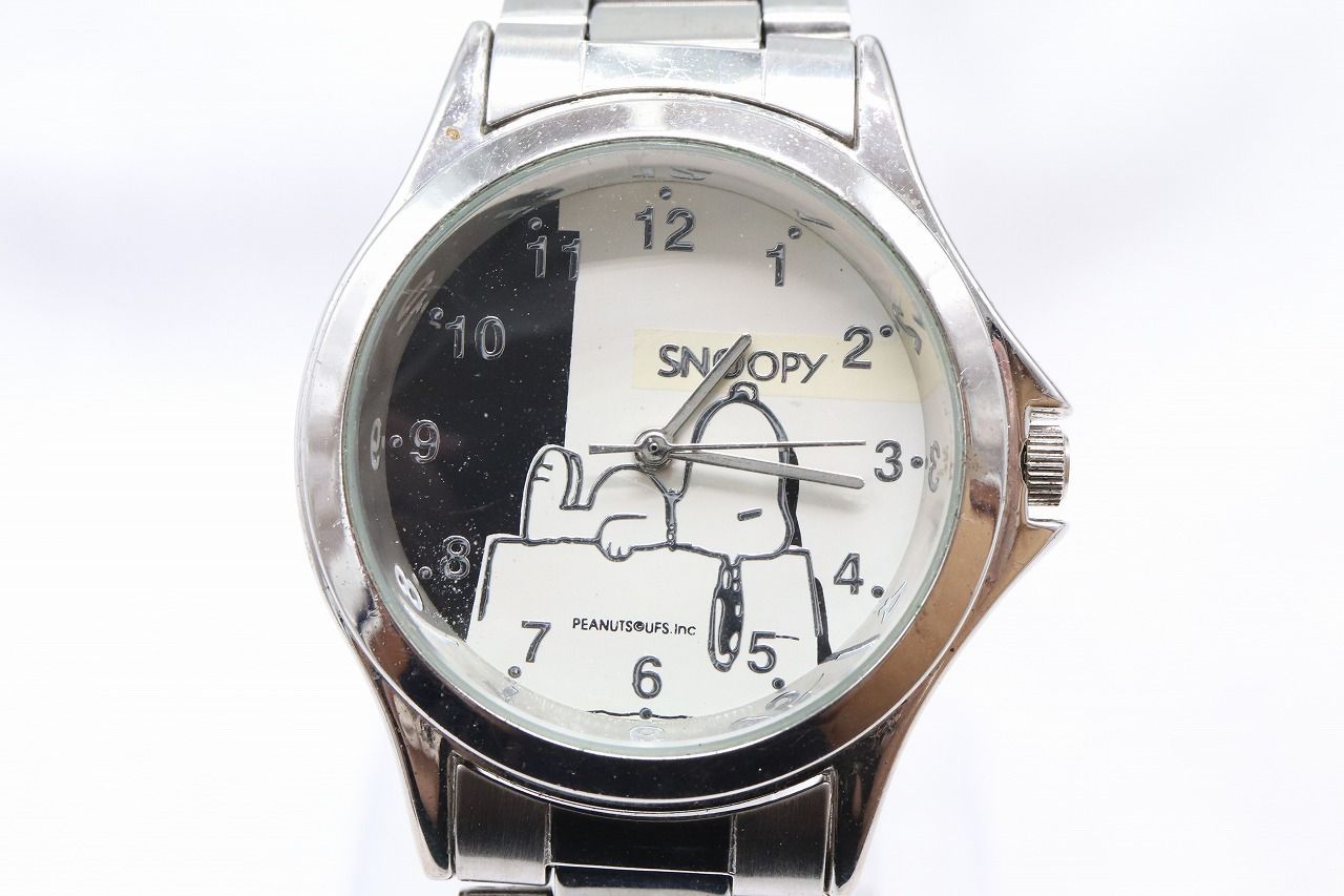 W258-38】動作品 電池交換済 PEANUTS SNOOPY ピーナッツ