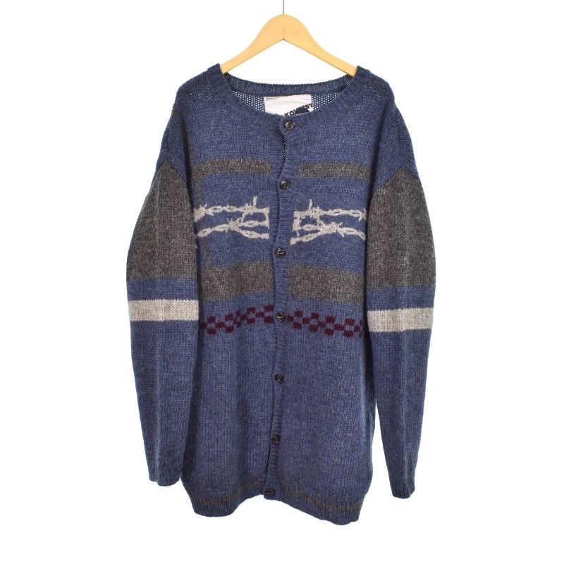 UNDERCOVER(アンダーカバー) アブストラクト柄カーディガン