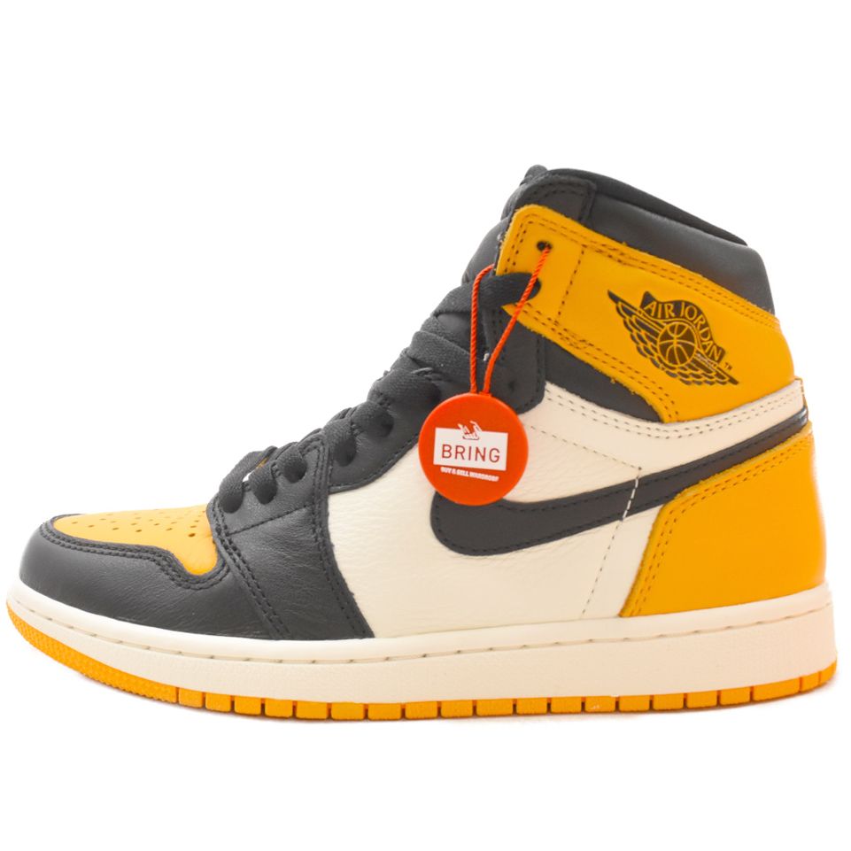 NIKE (ナイキ) AIR JORDAN 1 RETRO HIGH OG Taxi エアジョーダン1 ハイ OG タクシー ハイカットスニーカー  イエロー/ブラック US7/25cm 555088-711 - メルカリ