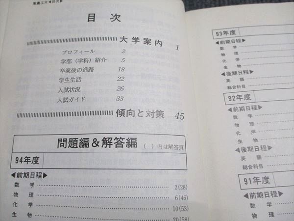 教学社 赤本 東京農工大学 1995年度 最近5ヵ年 大学入試シリーズ 022m6D 教学社 赤本 東京農工大学 1995年度 最近5ヵ年 大学入試シリーズ