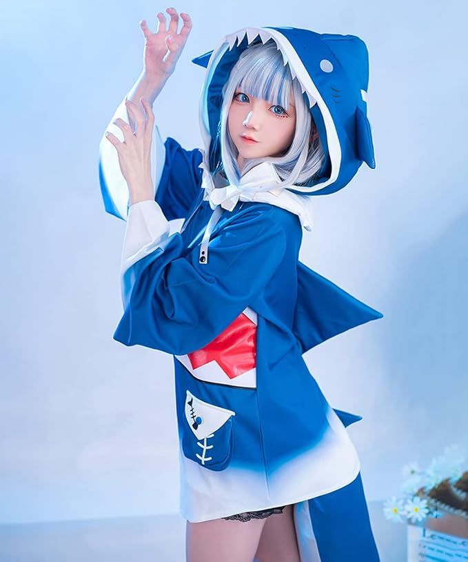 ホロライブ コスプレ サメちゃん Gawr Gura がうる・ぐら コスプレ  