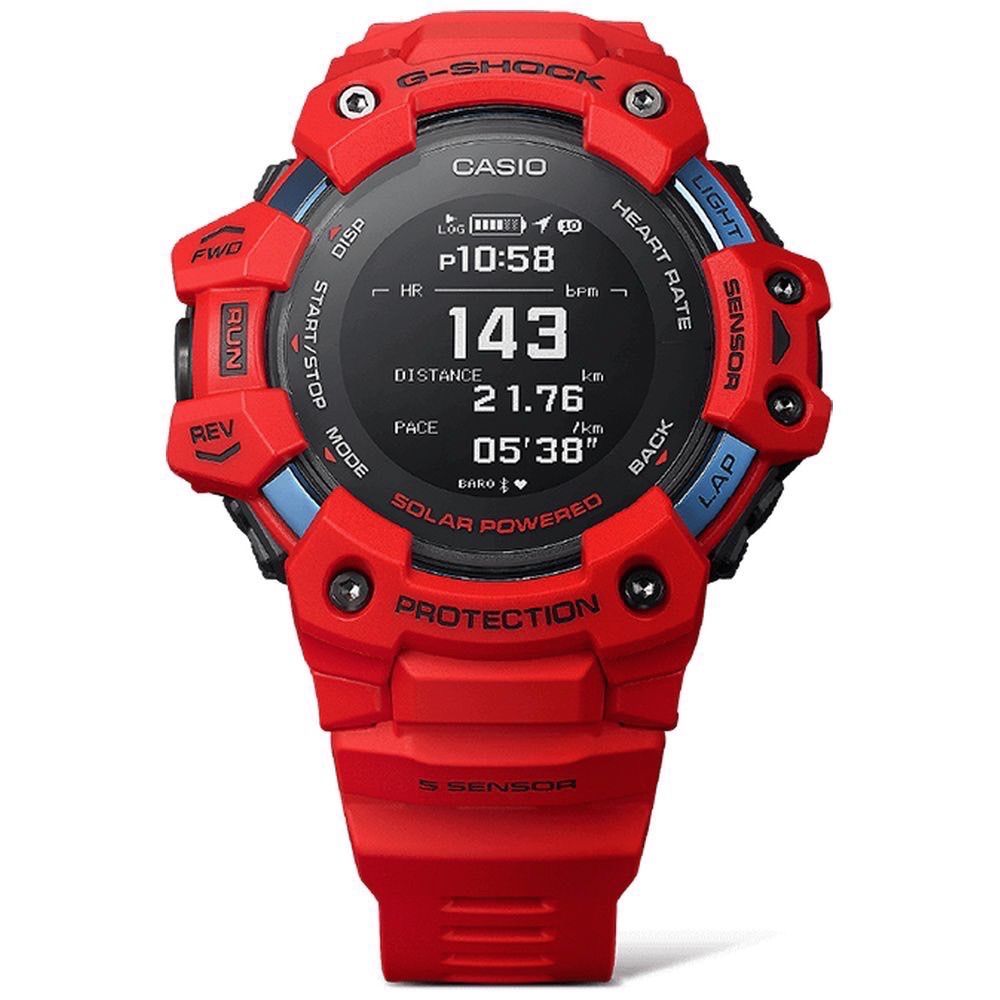 CASIO G-SHOCK 腕時計GBD-H1000 IDOMモデル G-SHOCK G-SQUAD 心拍計GPS機能搭載 GBD-H1000-4JR - メルカリ