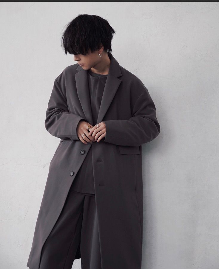 WYM × ATTACHMENT】 WIDE BOX CHESTER COAT www.krzysztofbialy.com