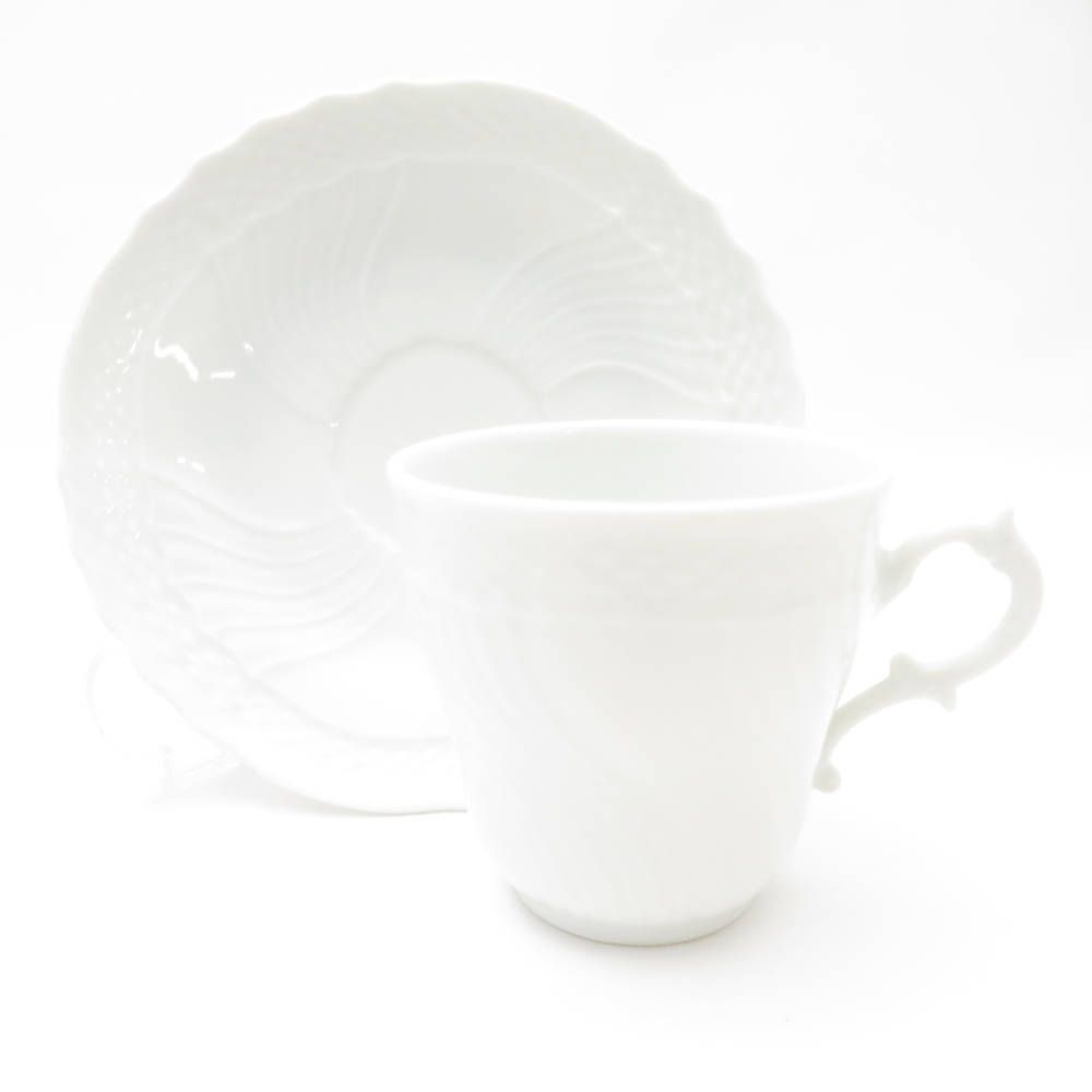 リチャードジノリ　アイリス　デミタス カップ＆ソーサー リチャードジノリRichard Ginori イタリアンフルーツ スクエア