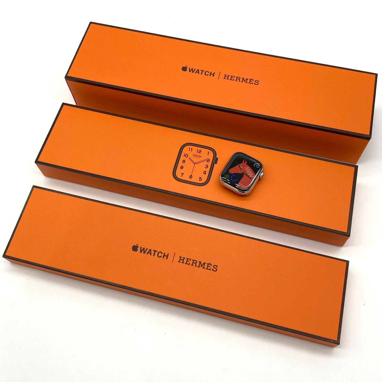 ▽Apple Watch Hermès/エルメス Series 7 GPS + Cellular 41mm MKLY3J 