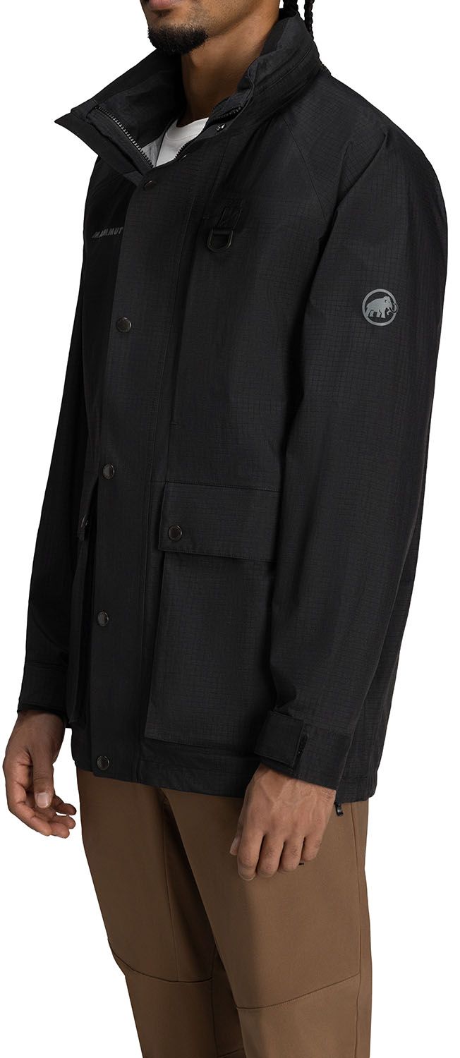  マムート MAMMUT アウトドア エクスプローラー ジップイン ハードシェル ジャケット アジアンフィット 上着 アウター フーデッド メンズ 男性 防風 防水 レジャー 1010 31700 0001 BLACK ショルダーバッグ アウトドアバッグセット その他 アウター