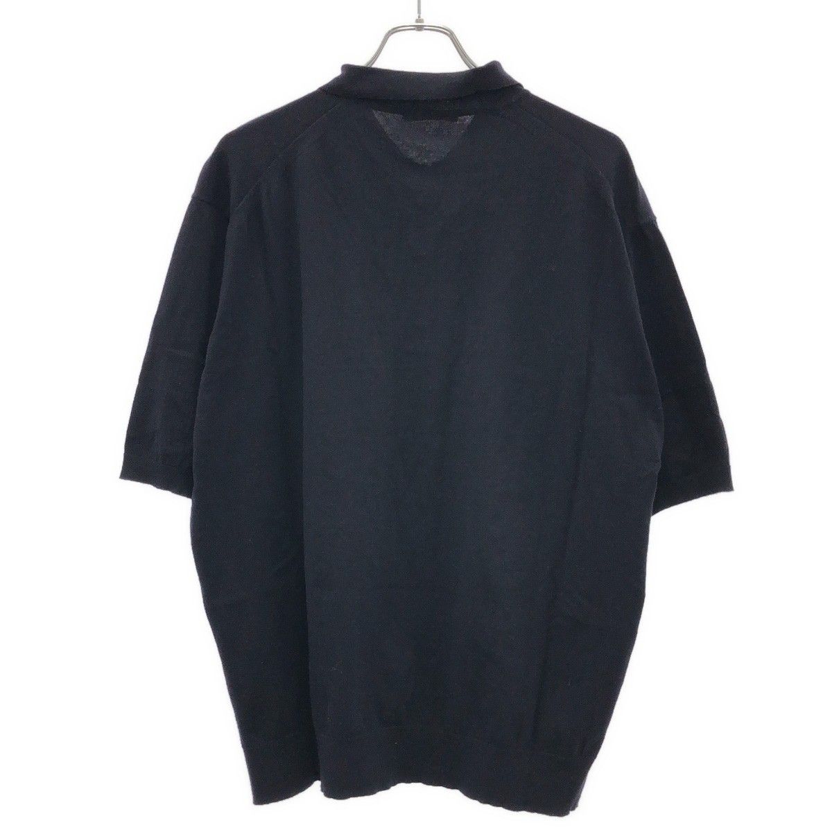 AURALEE オーラリー 23SS SUPER HIGH GAUGE COTTON KNIT POLO