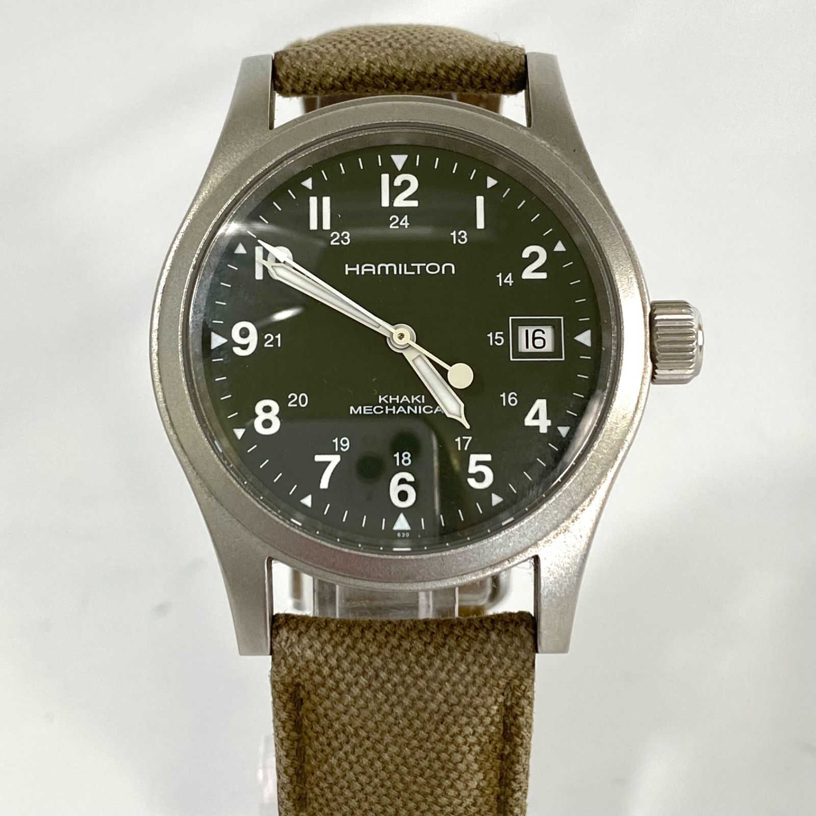 hamilton khaki H694190 ハミルトン メカニカル 手巻き - 腕時計(アナログ)