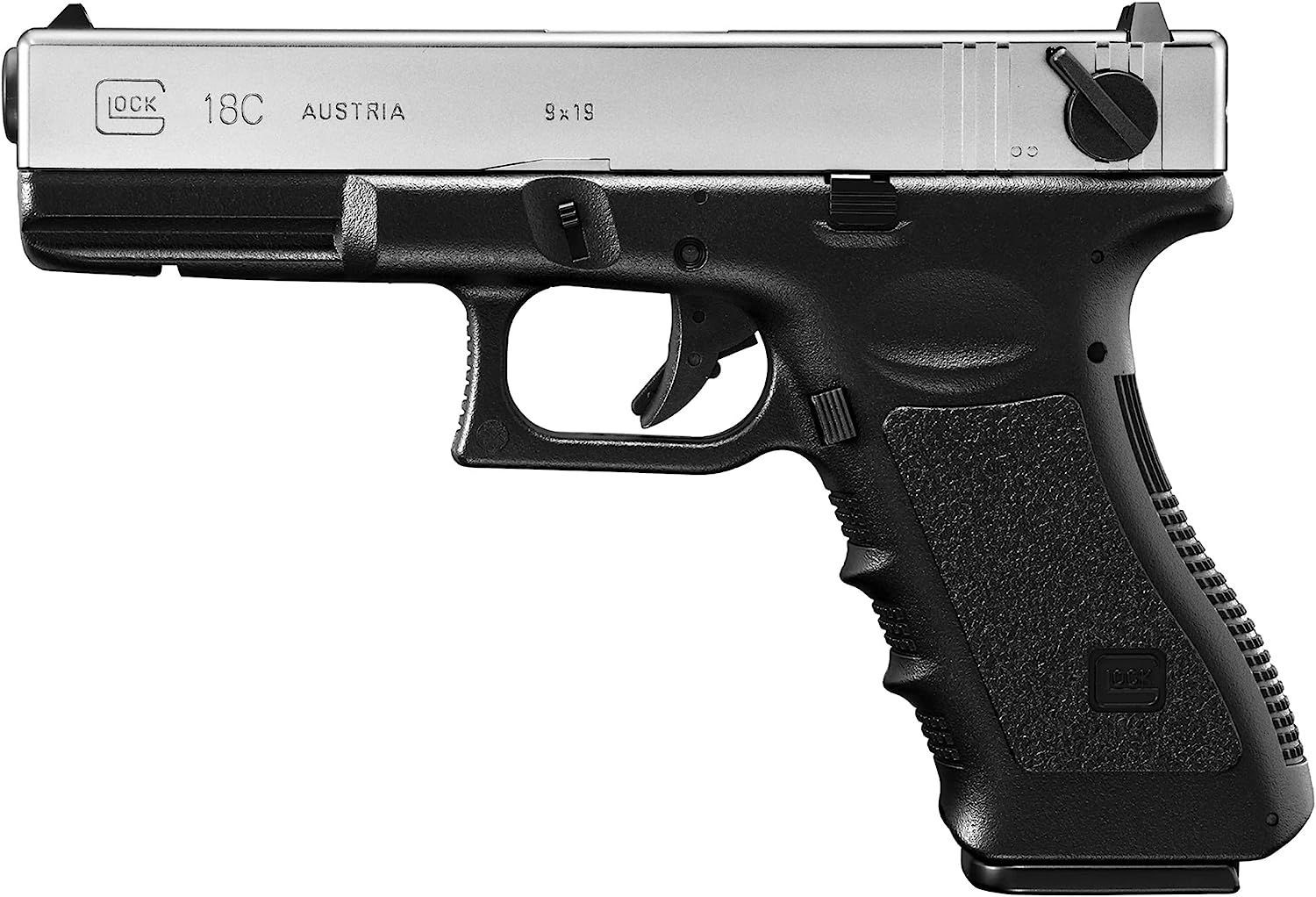 【新品】GLOCK 18C SILVER SLIDE 