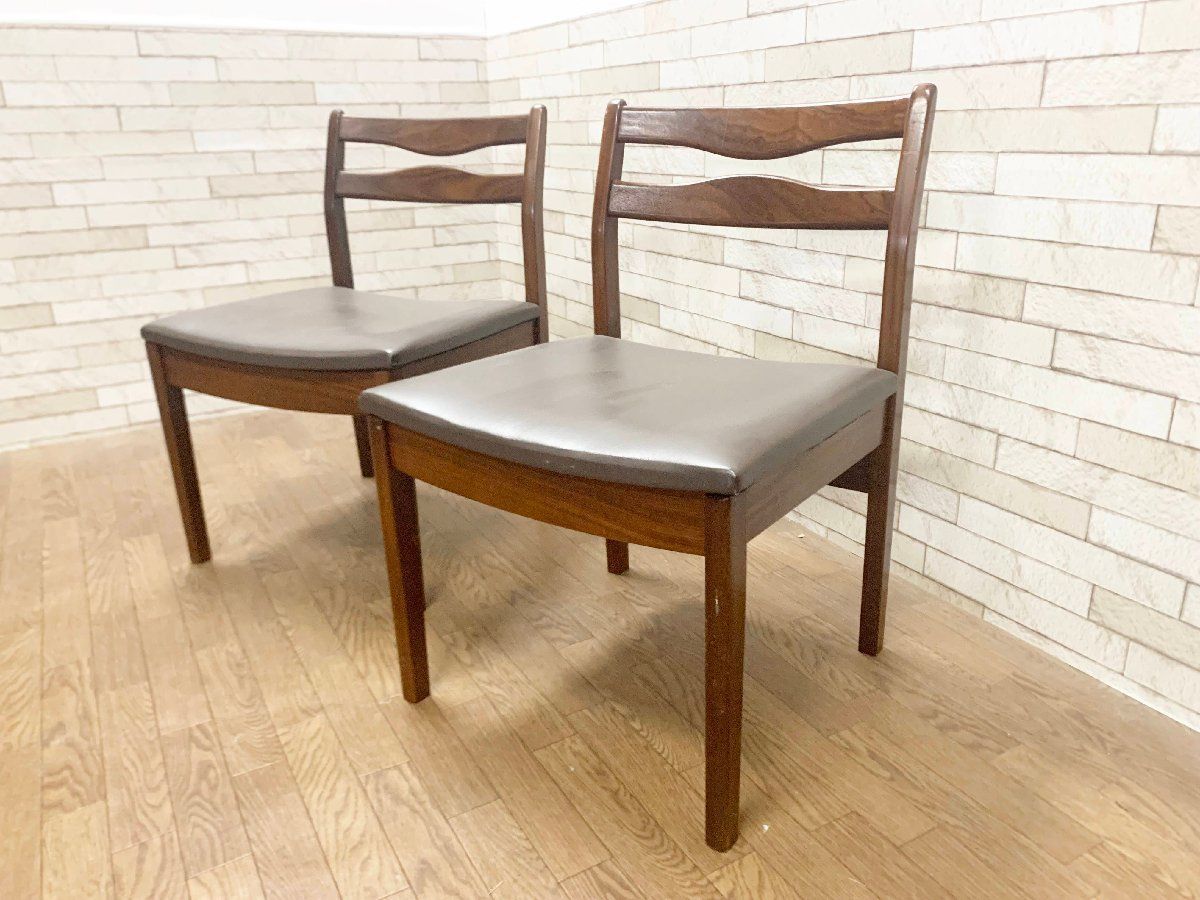 イギリス アンティーク 家具 CC41 ダイニングチェア 2脚セット 4648e イギリス アンティーク 家具 CC41 ダイニングチェア 2脚セット 4648e