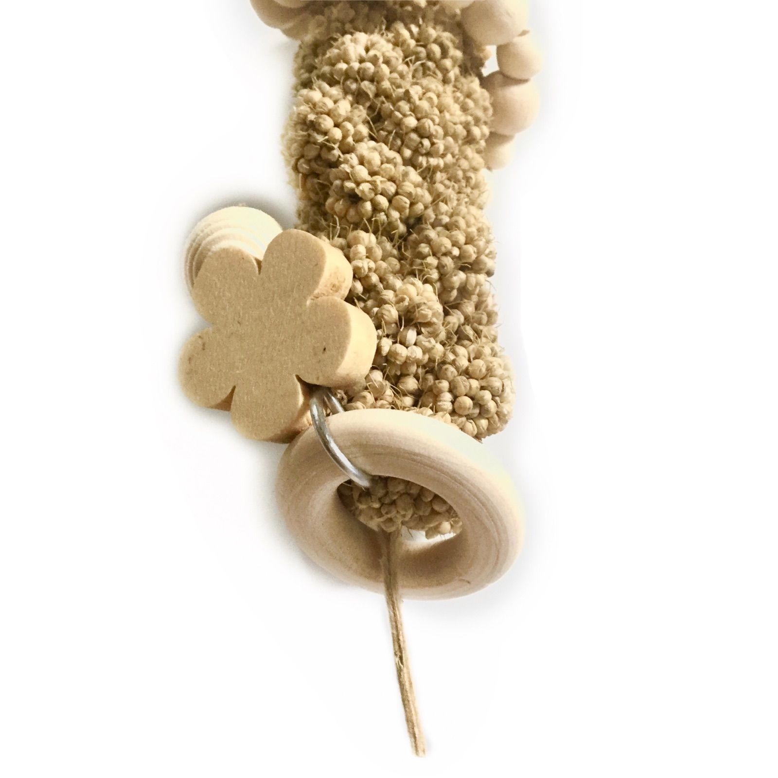 粟穂 ホルダー 日本製 安心安全素材 小鳥 鳥 木製 粟の穂 キャッチャー