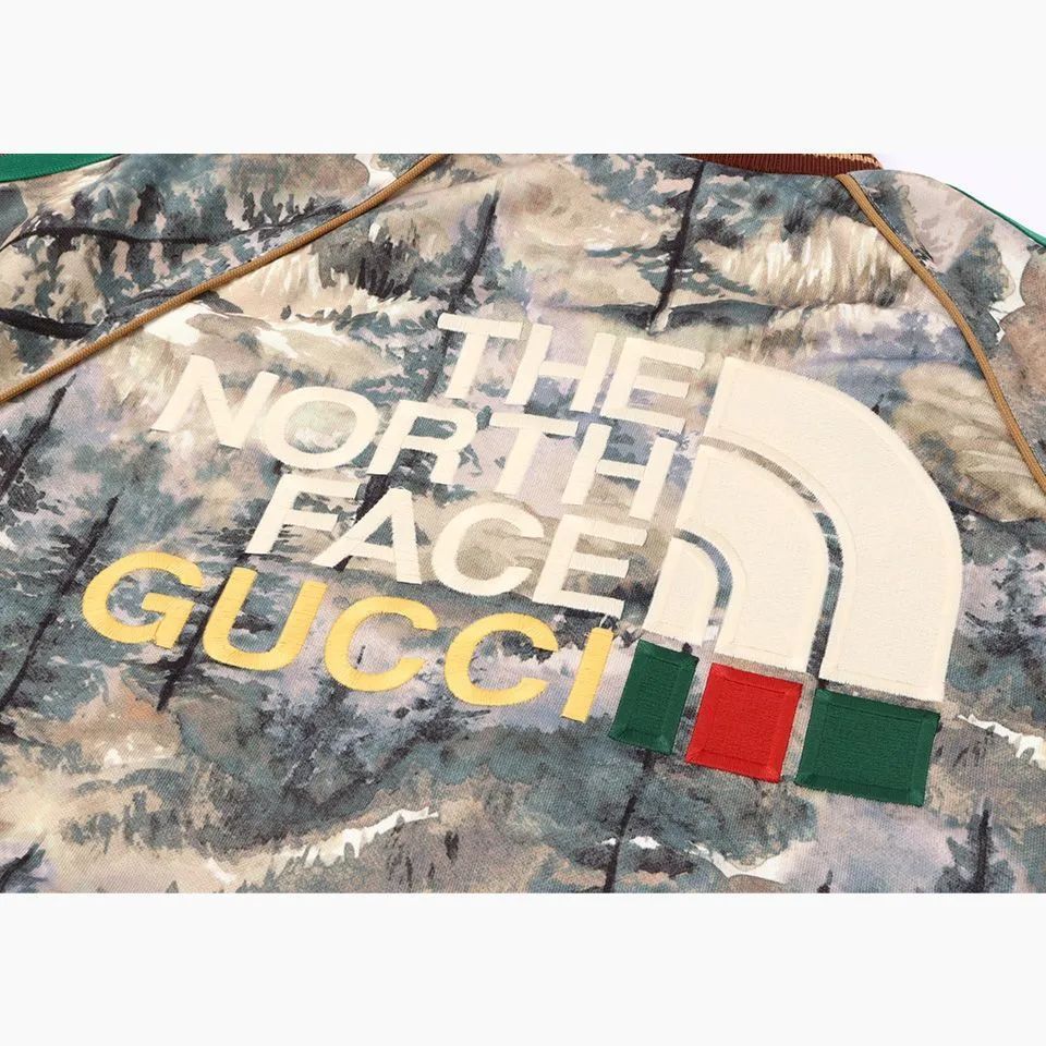 GUCCI ノースフェイス　コラボ　ジャージ 美品】グッチxノースフェイス GuccixThe North Face 671444