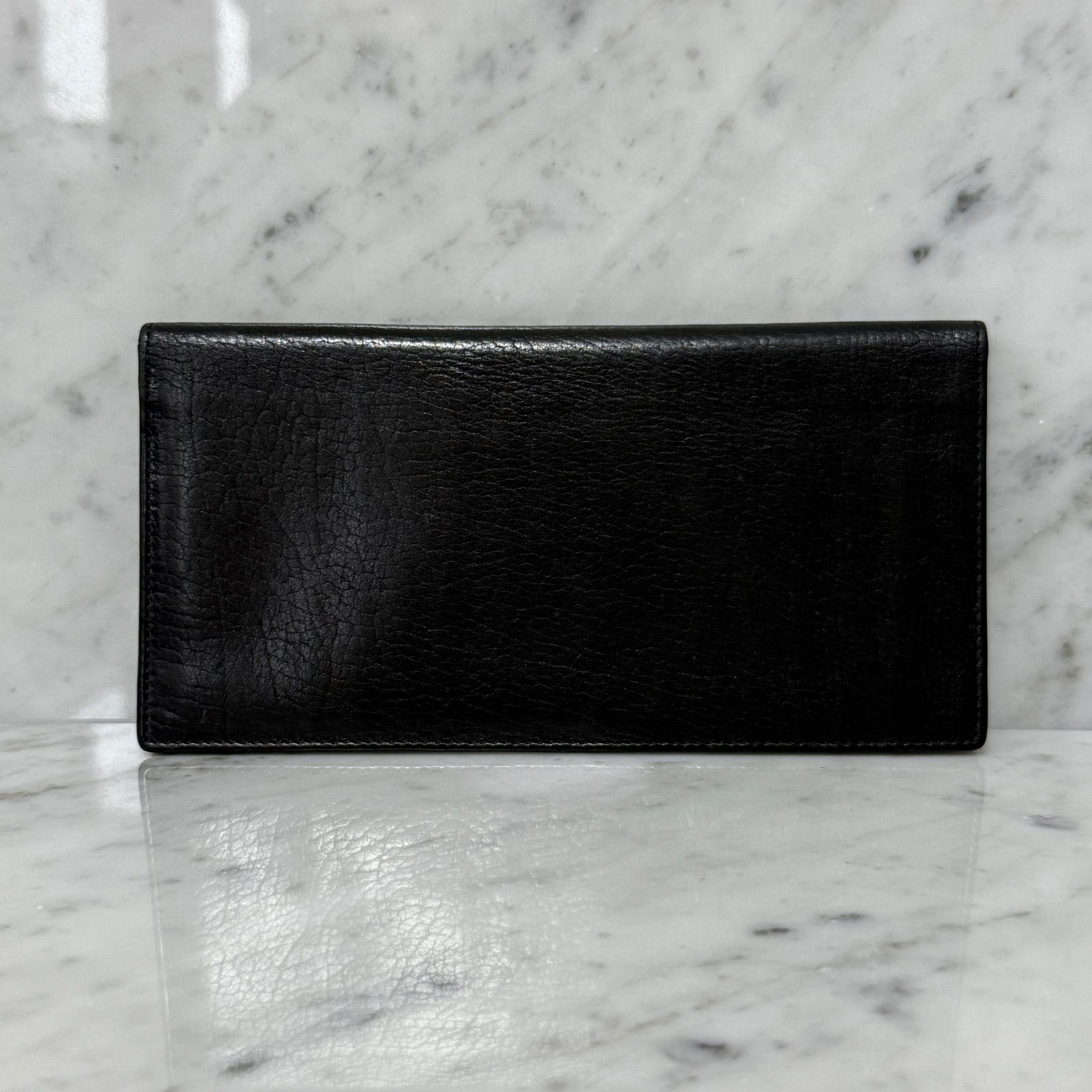 GUCCI OLD GUCCI オールド グッチ 札入れ 長財布 レザー ブラウン 焦茶 
