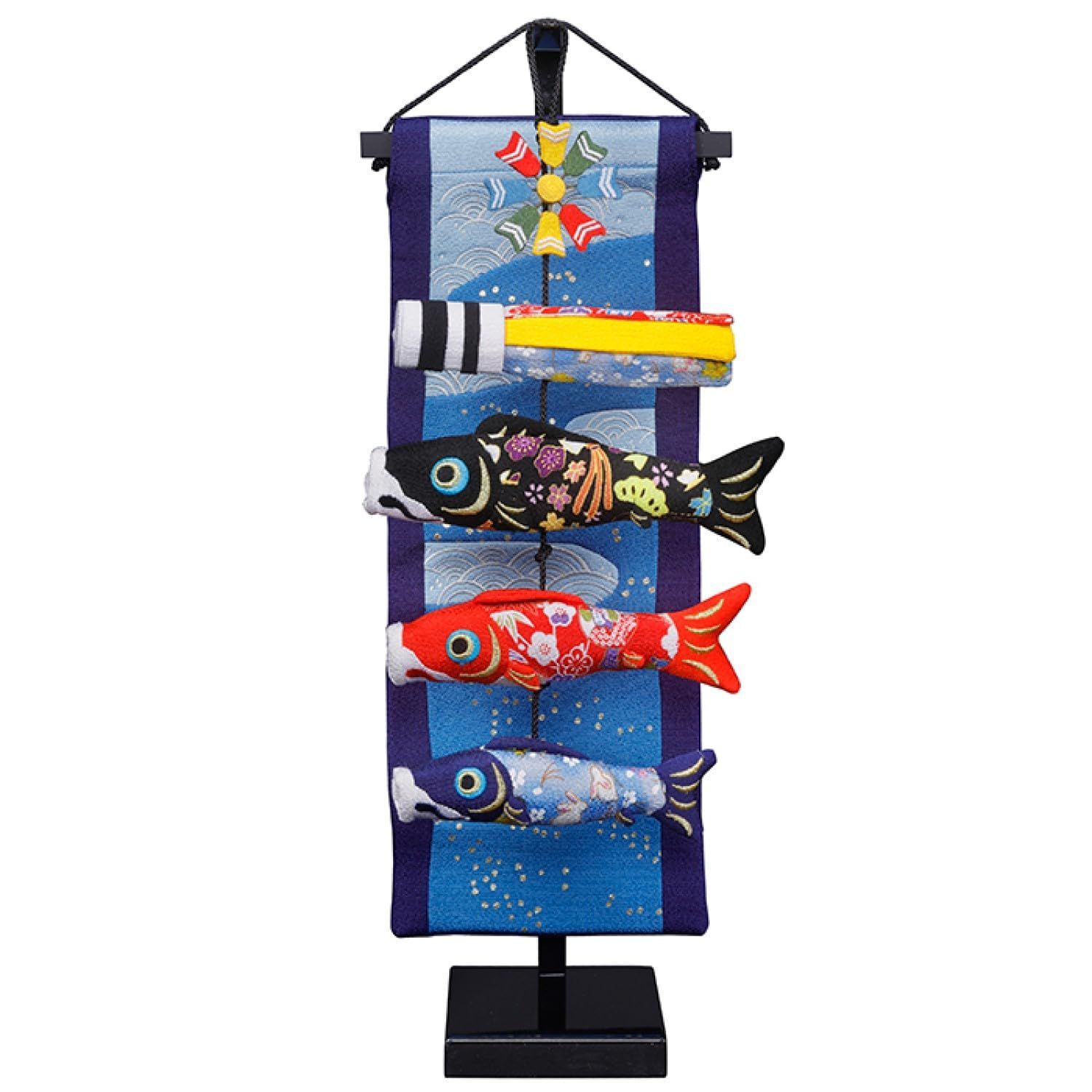 特小 高さ48 cm 風雲 翼鯉 鯉のぼり 室内用 五月人形