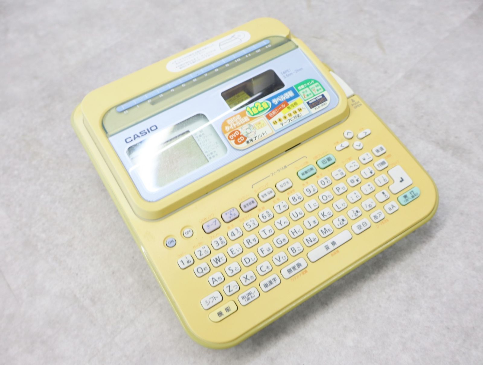 △ラベル用品 ｜ネームランド DISC BIZ｜CASIO カシオ KLD-200 