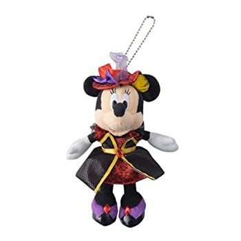 中古】ミニーマウス ぬいぐるみバッジ ディズニー・ハロウィーン2016