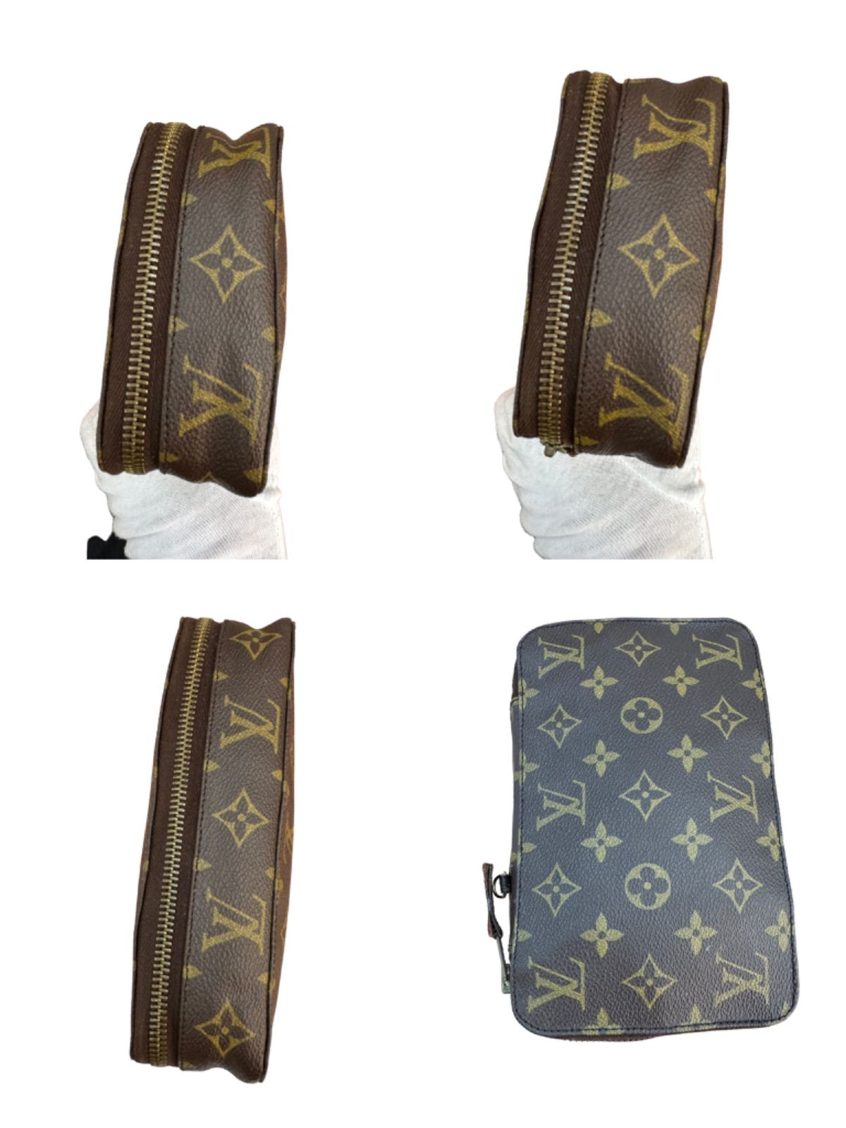 美品！ルイヴィトン LOUIS VUITTONモンテカルロ モノグラムポーチ