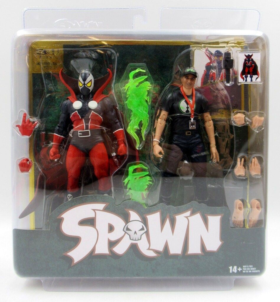McFARLANE TOYS 30 YEARS SPAWN u0026 TODD McFARLANE 7インチ