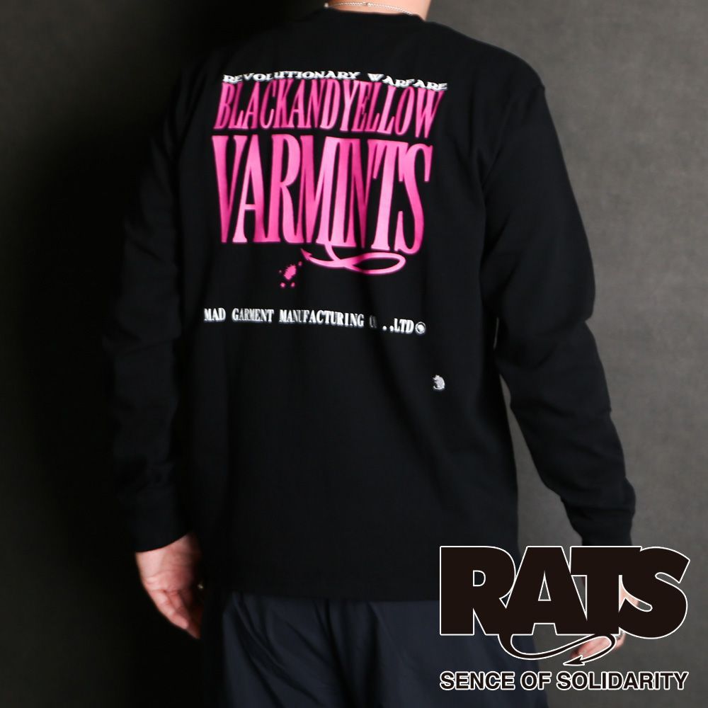 ラッツ RATS SOLIDARITY POCKET LS TEE ロンT XL - Tシャツ/カットソー