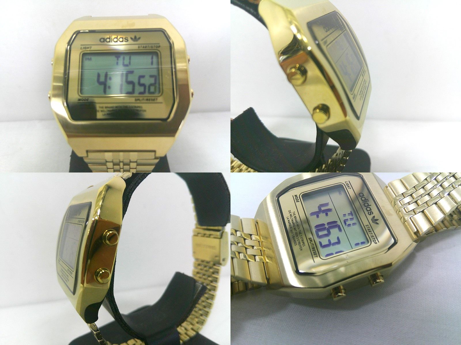 adidas 腕時計 大量セット 15個 s25g-52kx【中古】adidas ｱﾃﾞｨﾀﾞｽ DIGITAL TWO ﾃﾞｼﾞﾀﾙ ﾒﾝｽﾞ