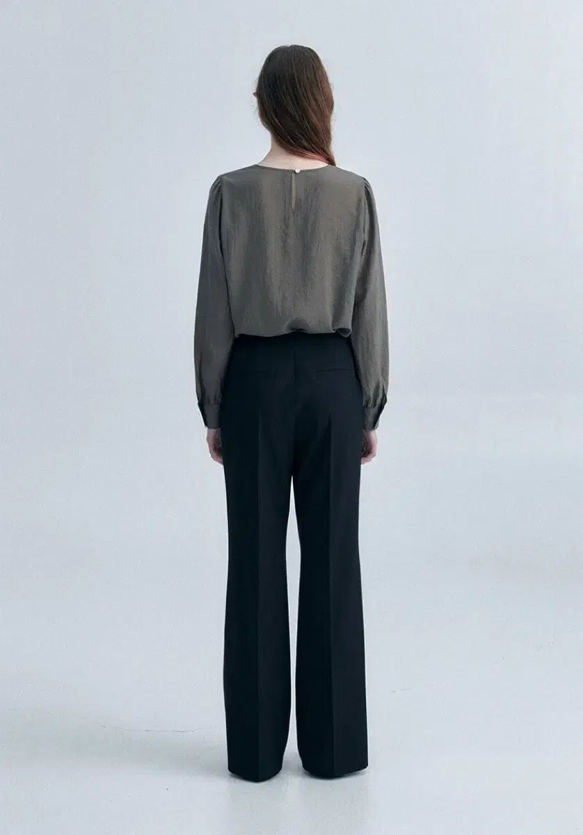  ORE オア Jud Puff ジュード パフ ブラウス カーキ 長袖 シャツ ブラウス