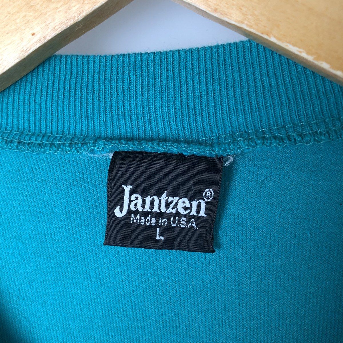 古着 80年代 ジャンセン Jantzen パイル地 ジャージ トラック 