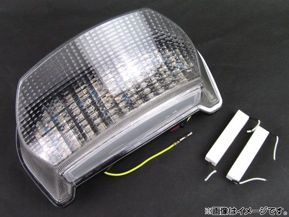 LEDテールランプ カワサキ ニンジャZX7R 1996年～2003年 クリア AP-BP