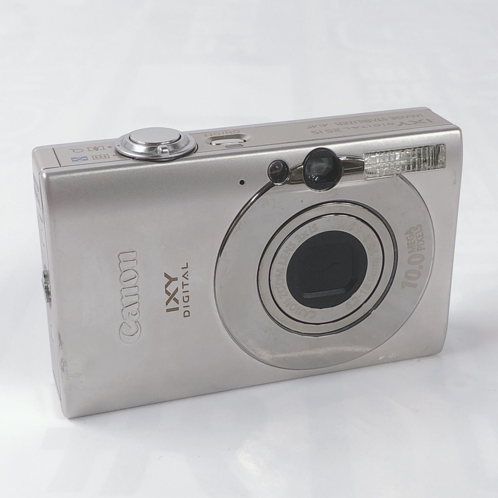 Canon キャノン デジタルカメラ IXY 25IS PC1262 シルバー ジャンク品
