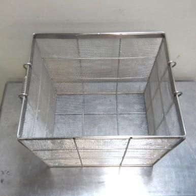 部品販売 マルゼン 角槽 ゆで麺機 用 網カゴ W44D37H36cm 3.59kg SUS304 ステンレス うどん釜用 MGU-066G ゆでざる あみかご