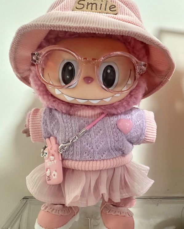 labubu ラブブ ぬいぐるみ着せ替え服6点セット