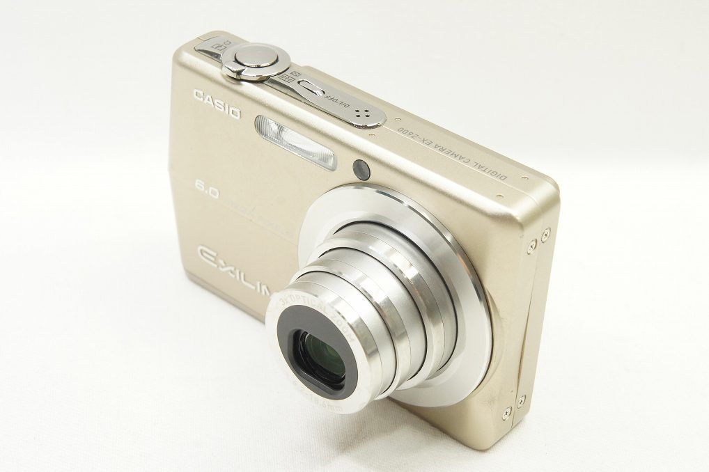 CASIO カシオ 人気 EXILIM EX-Z600 コンパクトデジタルカメラ ゴールド