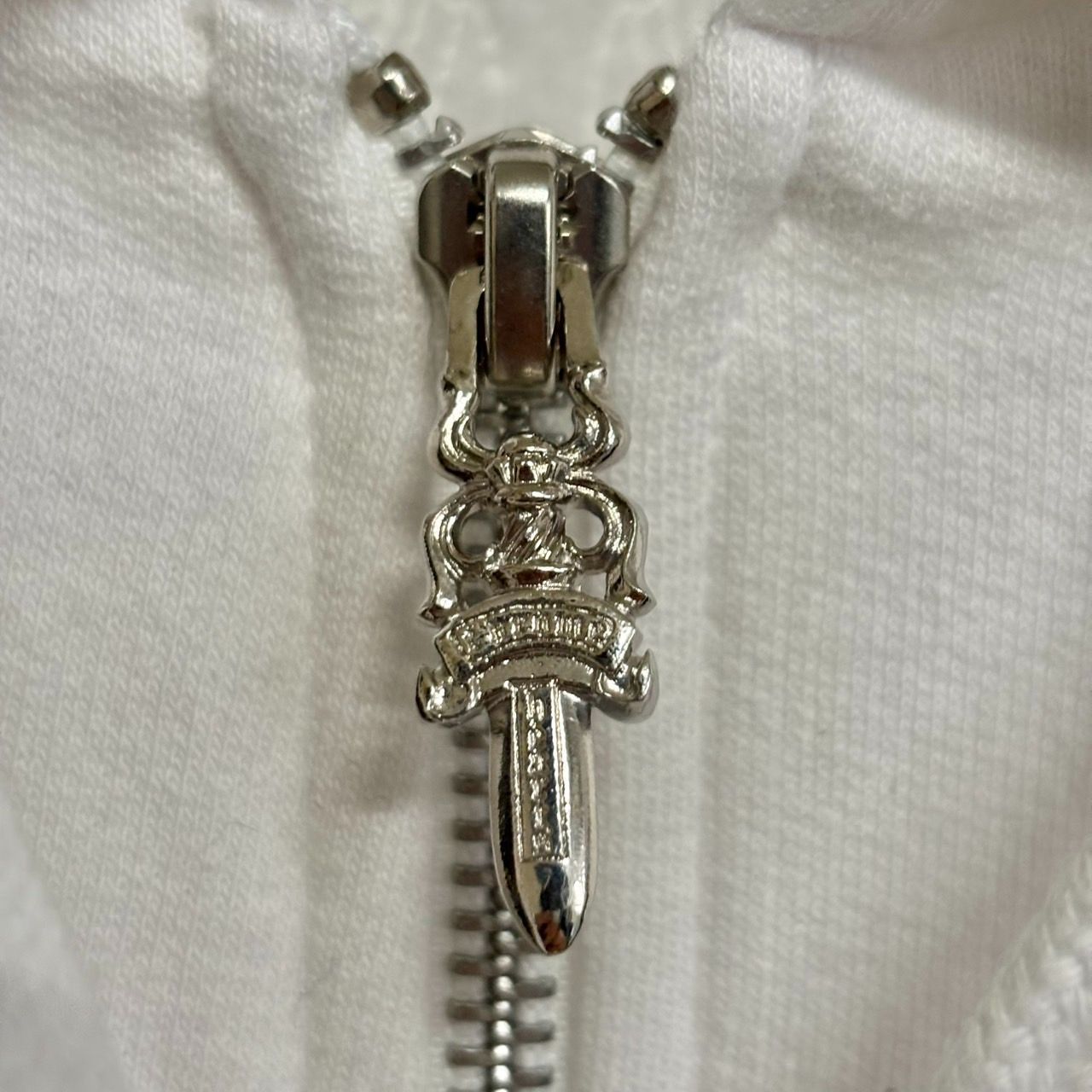 CHROME HEARTS Zip Hoodie Scroll Label クロムハーツ スクロール