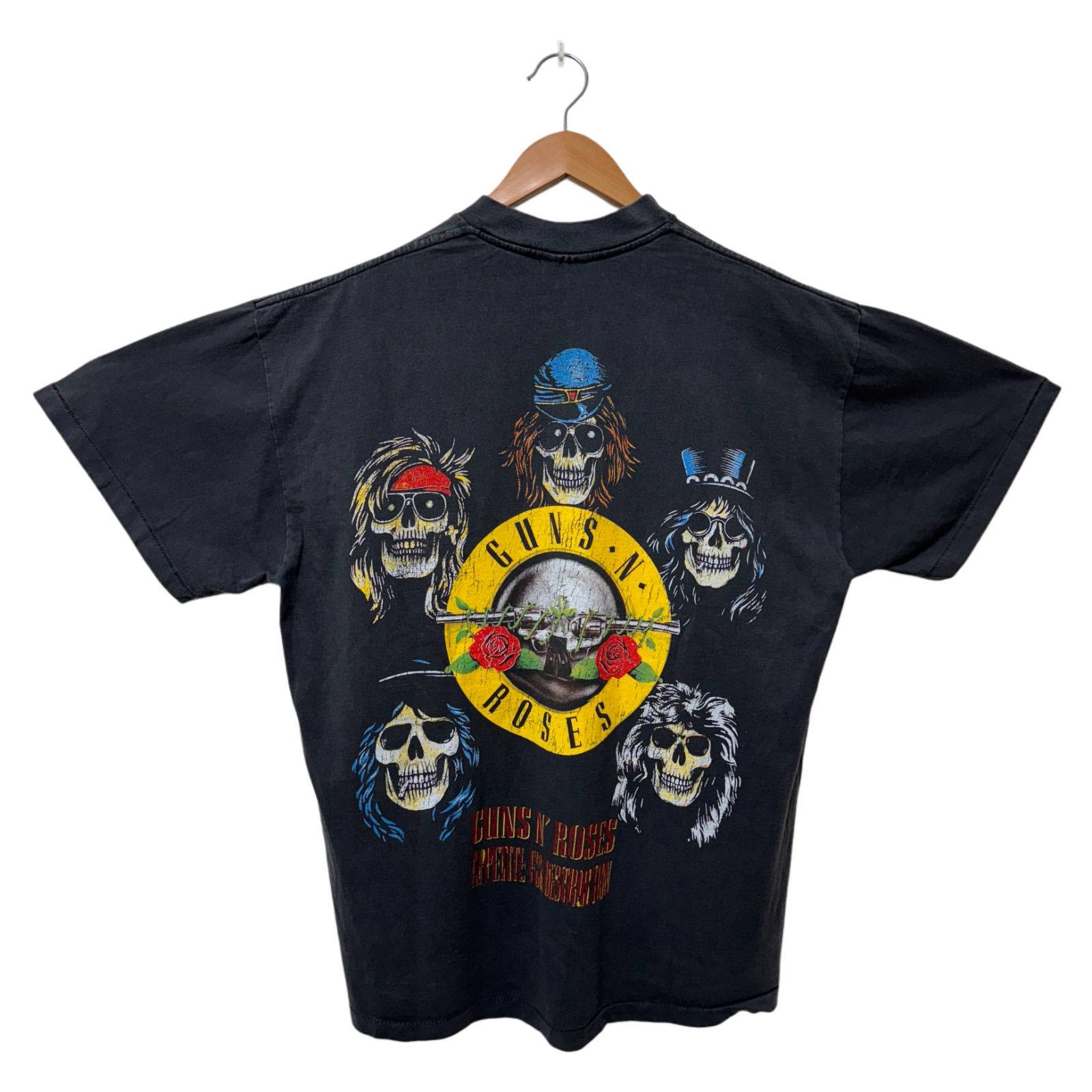 ガンズ・アンド・ローゼズ Tシャツ XLサイズ ブラック 90s USA製