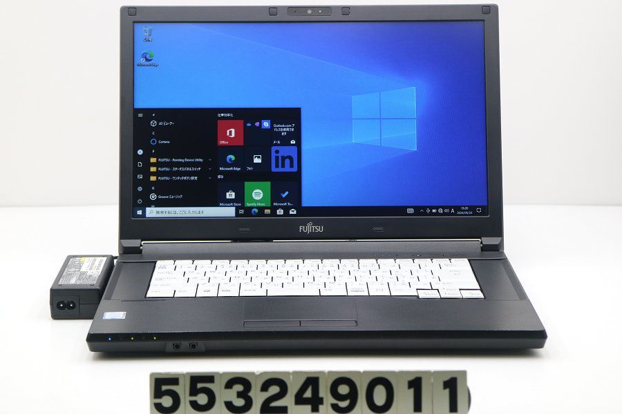 富士通 LIFEBOOK A577/T Core i3 7130U 2.7GHz/8GB/256GB(SSD)/15.6W/FWXGA(1366x768)/Win10 【553249011】