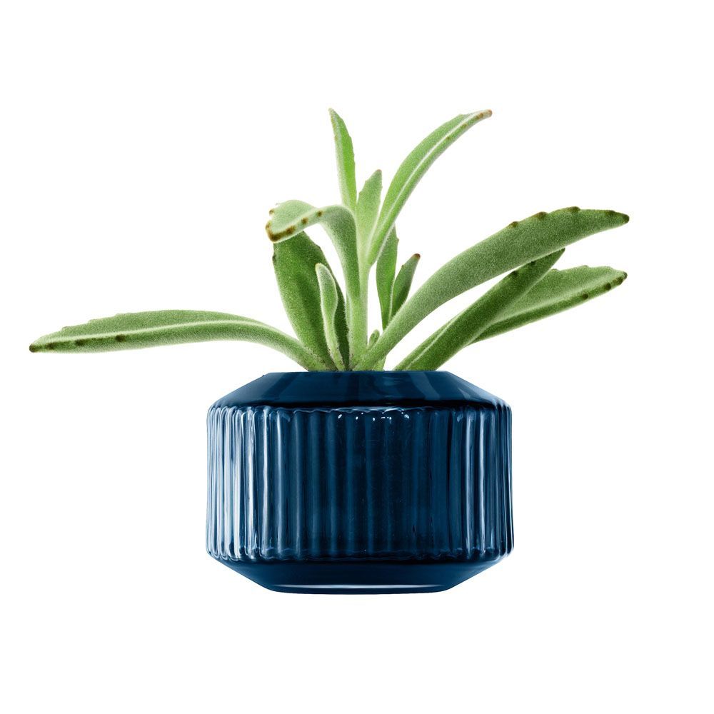 LSA エルエスエー Rotunda Vase G1655-07-610 ネイビー LRT07 高さ7cm