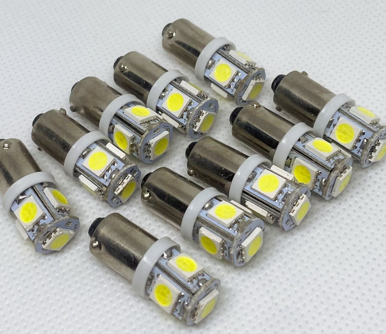 高輝度 デコトラ屋 正規品 24V専用 BA9S LED バルブ 高輝度 24V専用 BA9S LED バルブ 5SMD搭載 角型マーカー サイド