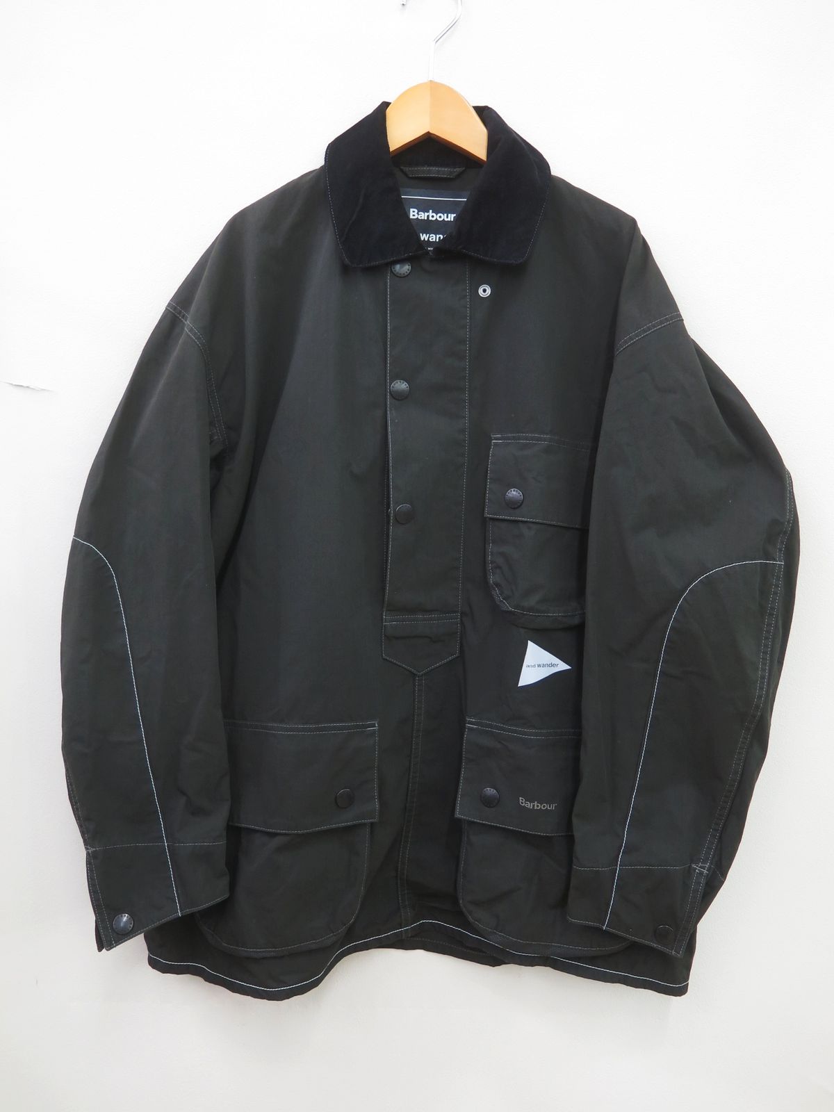 and wander Barbour コラボ solwayshirt and wander Barbour コラボ 出会う solwayshirt