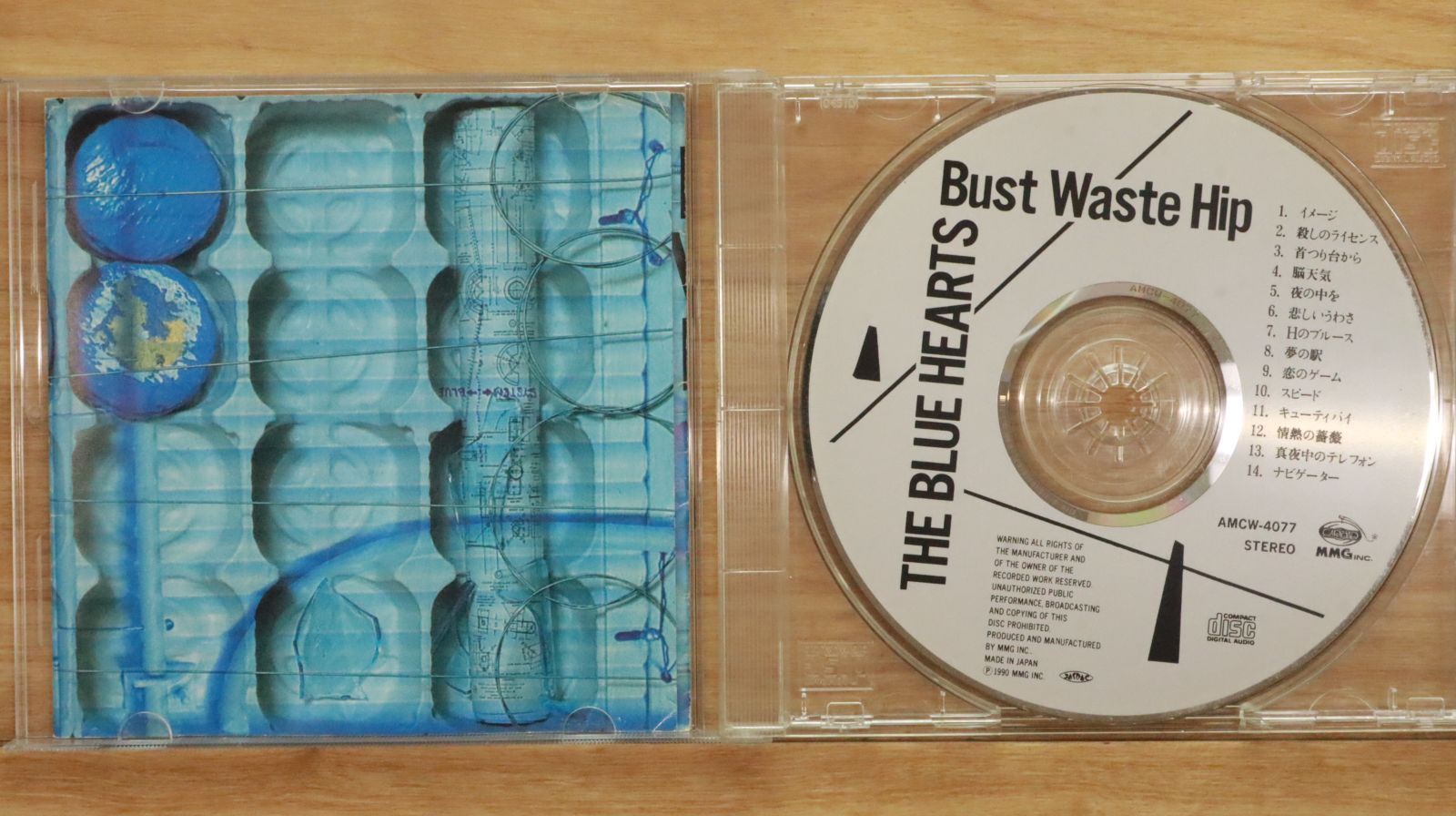 ブルーハーツ レコード BUST WASTE HIP BLUE HEARTS - BUST WASTE HIP ブルーハーツレコード
