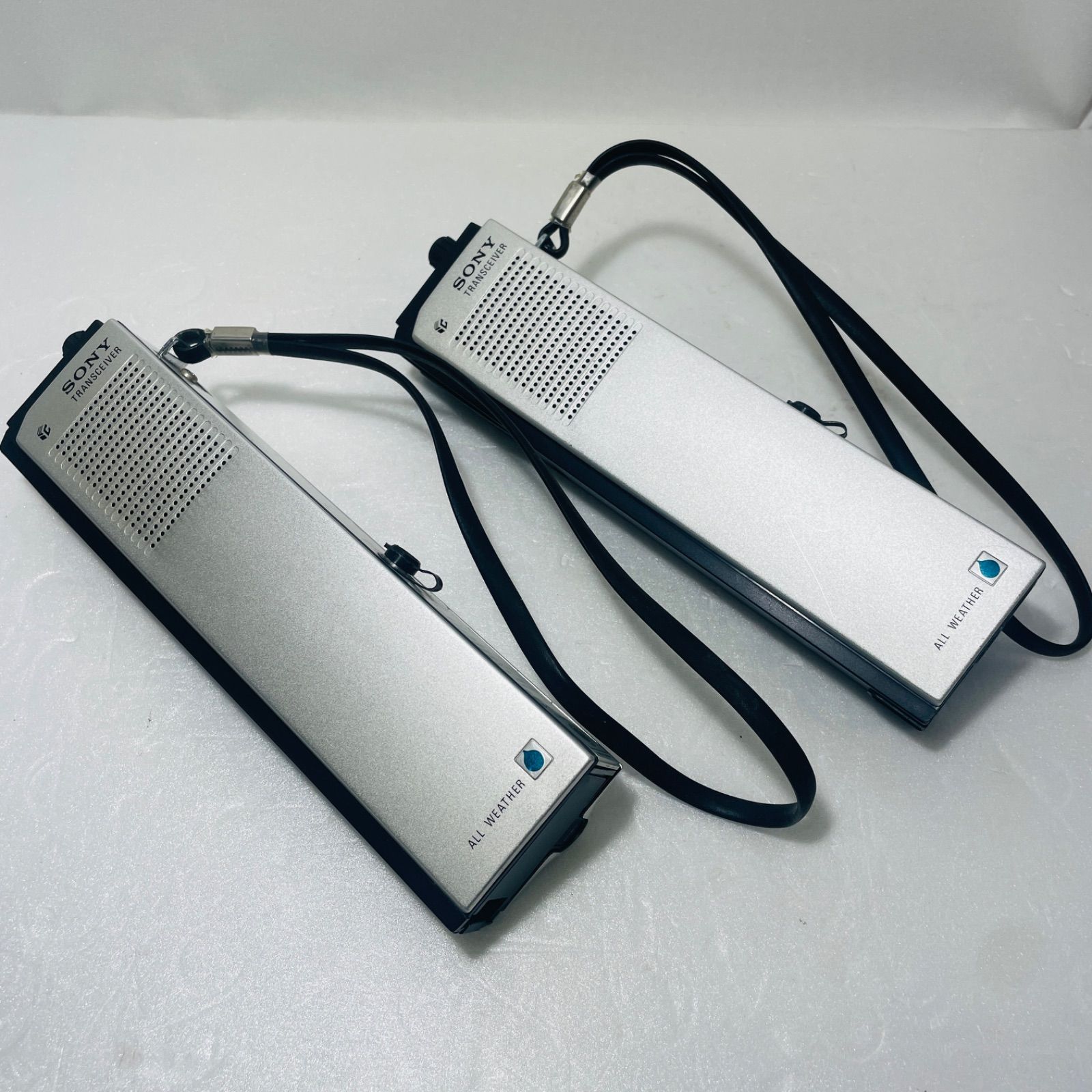 希少 SONY ソニー トランシーバー ICB-170 2点 ケース付 レトロ 希少 SONY ソニー トランシーバー ICB-170 2点 ケース付 レトロ