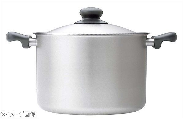 柳宗理 IH両手鍋 深型（つや消）22cm 【公式通販】