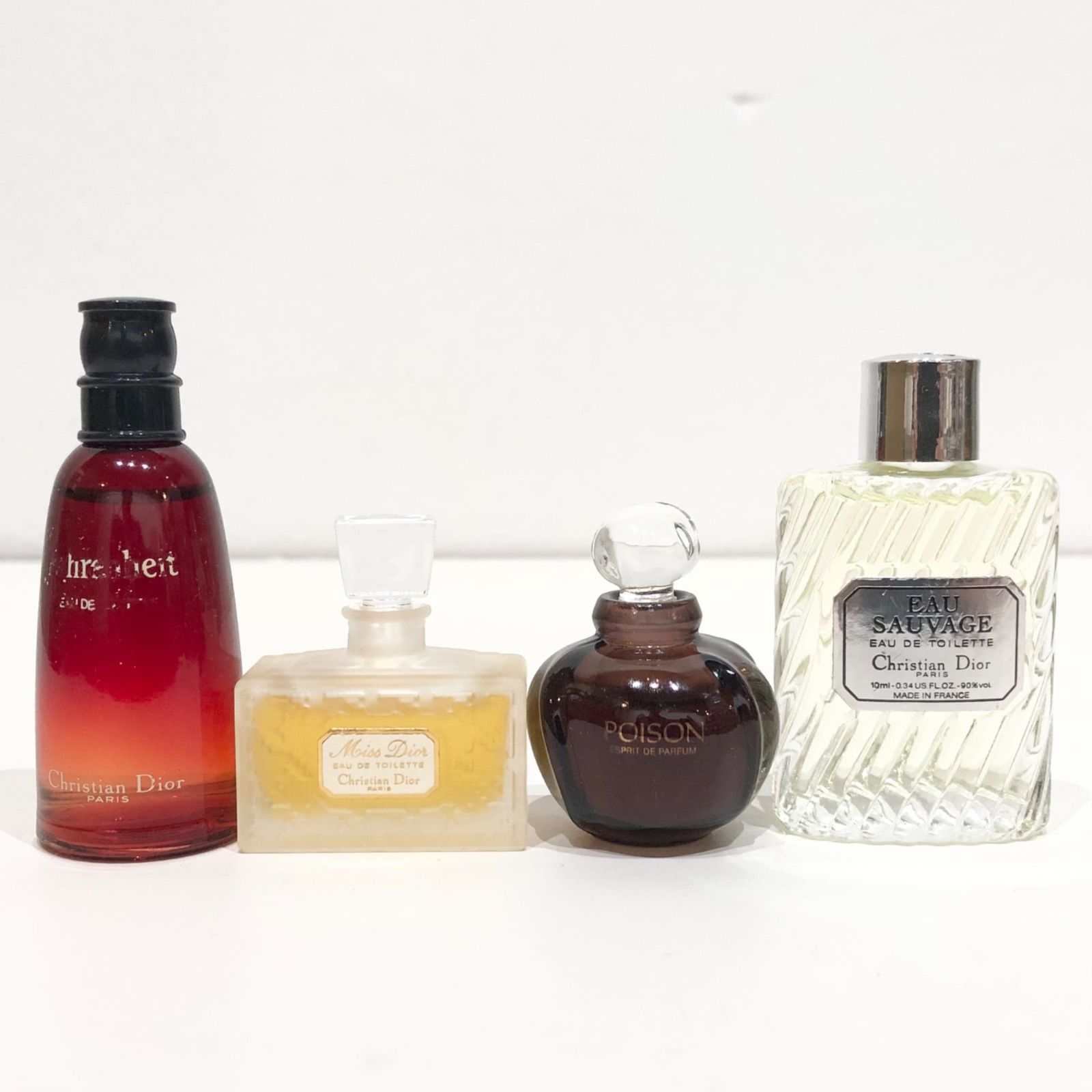 91697 クリスチャン ディオール ミニ 香水 4点セット Christian Dior