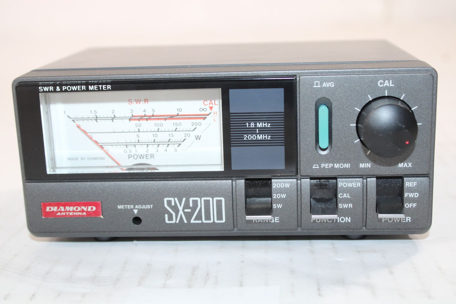 SX200 SWR計（美品） アクセサリー DIAMOND SX-200D SWR & POWER METER