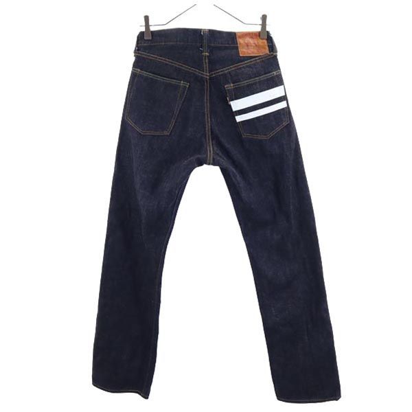 MOMOTARO JEANS　桃太郎ジーンズ　デニムパンツ　出陣　赤耳 新品タグ付き MOMOTARO JEANS 出陣デニム ブーツカット ピンク赤