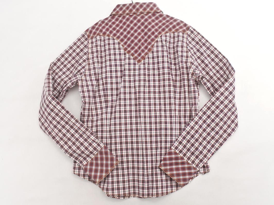 tommy girl トミーガール チェック シャツ sizeS/赤