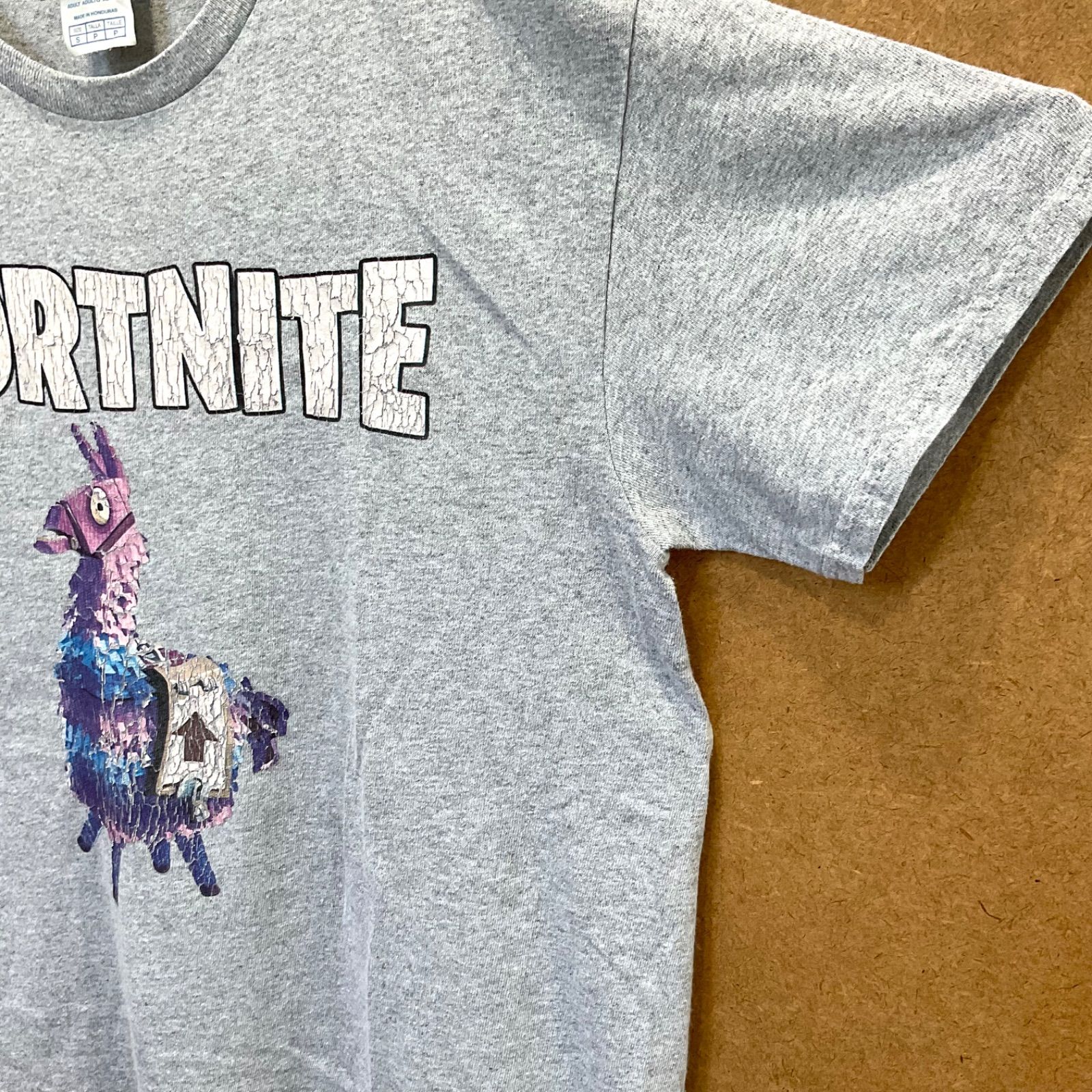 USA輸入古着 フォートナイトFORTNITE ろばロバイラスト 半袖Tシャツ 