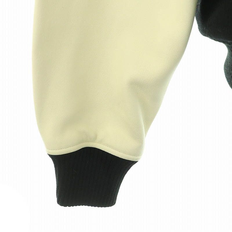 ロエフ LOEFF メルトン スタジアムジャンパー スタジャン 切替 ウール  