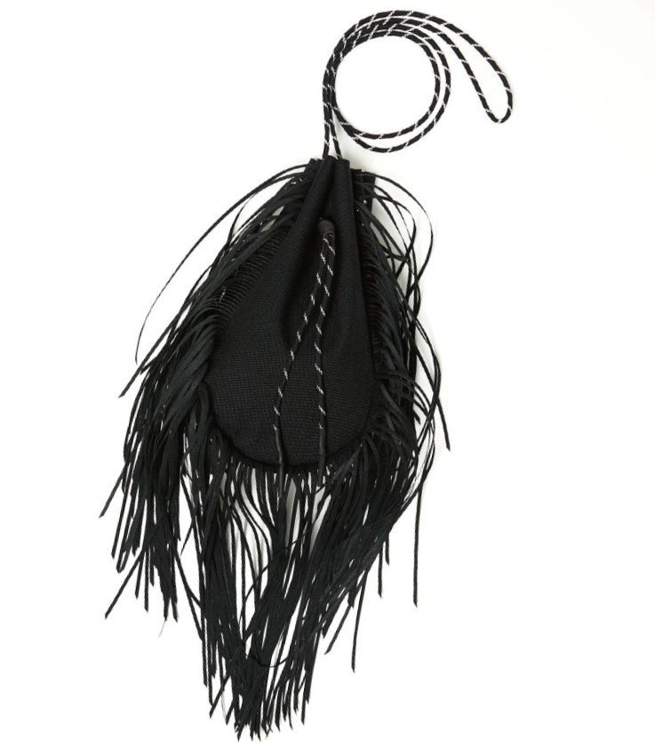 吉岡衣料店 × TAITAI / FRINGE DRAWSTRING BAG - メルカリ